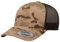 Yupoong Unisex Yp Classics Multicam Retro Trucker Cap Verschluss, Arid/Braun, Einheitsgröße
