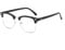 LNTICB® Blaulicht-blockierende Brille Computer Lesebrille Retro Brillen Rahmen Anti-UV transparente Linse Anti Augen Müdigkeit Leicht Professionell Unisex für Smartphone Bildschirme Computer TV