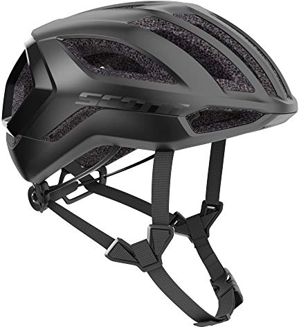 Scott Centric Plus Rennrad Fahrrad Helm Stealth schwarz 2025: Größe: S (51-55cm)