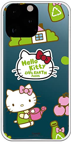 Personalaizer Original-Schutzhülle kompatibel mit iPhone 13 Pro Max - Hello Kitty Love Earth