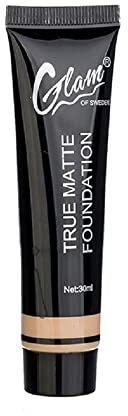 Glam of Sweden TRUE MATTE Foundation 30ml, Flüssig, Schminkprodukt, Foundation, Multicolor, Voller Deckkraft, matter Finish