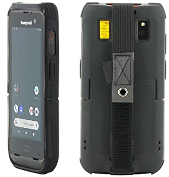 MOBILIS Coque Compatible avec Terminal Honeywell CT40XP CT40 avec Patte de Saisie et Porte-Stylet, Etui de Protection Renforcé Fabriqué en France, Compatible Accessoire de Charge, Noir