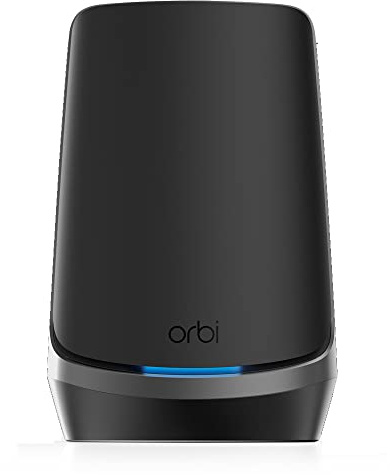NETGEAR Orbi Satellite Quad-Band WiFi 6E Mesh Satellite (RBSE960B), Abdeckung bis zu 2.500 m², 200 Geräte, erweiterbares Mesh-System, AXE11000 802.11 AXE (bis zu 10,8 Gbit/s)