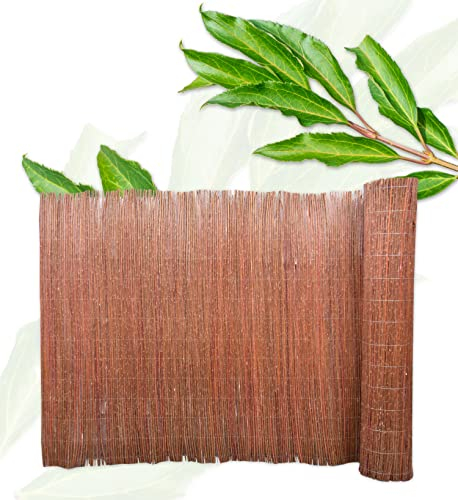 Z4L Weidenmatte, Sichtschutz, Weidenzaunmatte für Garten, Balkon, Terrasse, natürlicher Sichtschutz, Windschutz - 140cm x 500cm