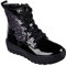 Skechers Kinder STREET CLEATS 2 BUTTERFLY KEEPER Mädchen Stiefel 303440 Schwarz, Schuhgröße:35 EU
