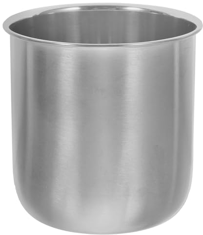 HOLIDYOYO Rice Measuring Cup,Stainless Steel Rice Cooker Measuring Cup Graduated Beakers Baking Measuring Scoop Dairy Container Drinking Cup for Electric Cooker Silver