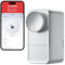 SwitchBot Smart Lock Pro Silver- Smartes Türschloss, Elektronisches Türschloss für die Vordertür, Schnell an dem vorhandenen Türriegel installiert, Türöffner per App, Alexa, Google - Hub erforderlich