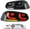 VLAND Rückleuchten für Golf 6 MK6 TSI GTI GTD R 2008-2013, rücklichter mit sequenzieller Anzeige, Mit E-Prüfzeichen (geräuchert)