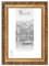CLAMARO 'OTTO' Bilderrahmen Antik 60x80 Massivholz | Gold antik | 80 mm breite Shabby Chic Vintage Barock Leiste | Holzrahmen inkl. Acrylglas, Rückwand, Metall Aufhänger