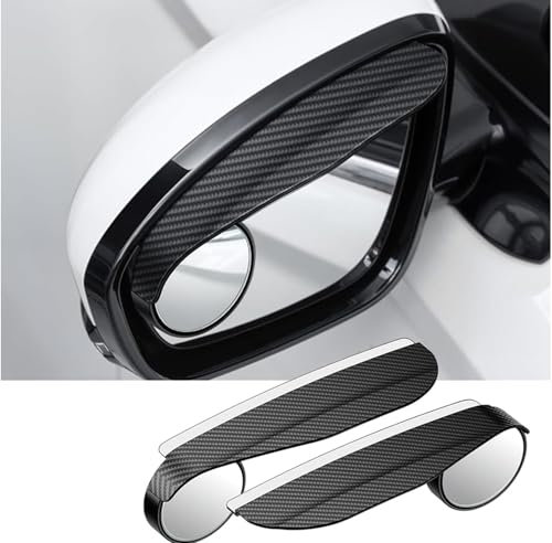 SHILONGBAIHUO 2 Stück Auto Toter-Winkel-Spiegel für BMW 3 Series F30 F31 M Sport 2011-2019, Verstellbar HD Konvex Weitwinkel Totwinkel Rückspiegel Selbstklebende Blindspiegel