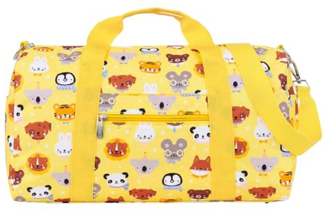 A Little Lovely Company Wochenendtasche mit Tierfreunden Gelb