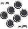 6 Pcs Silicone Thumb Grip Caps,Replacement Thumb Grips for PS3/PS4/PS5/XBOXONE 360 Controllers