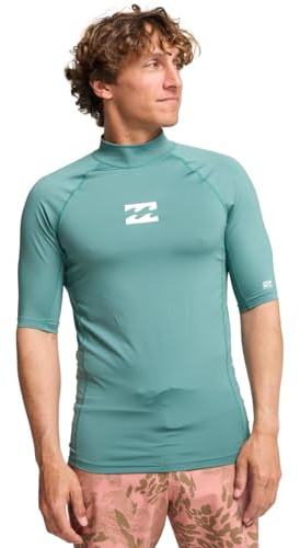 Billabong Herren Waves All Day Ss Rash-Guard-Shirt (1er Pack)