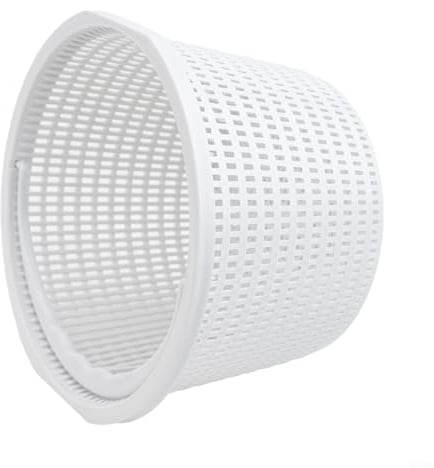 SiSinkal Pool Skimmer Korb Kompatibel mit Hayward 5.1 cm Betonskimmer Große Kapazität Schmutzsammler Ersatzfiltersystem Weiß 05280R0400