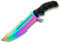 massives & schweres 31cm CS-GO Counter-Strike Fade Rainbow Tracker Messer - Outdoor - Survival - Jagd - Angel - Camping Messer