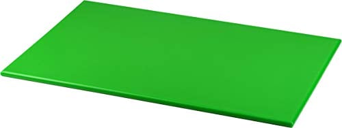 Grunwerg Tabla de Cortar de plástico de Alta Densidad, Verde, 40L x 30W cm