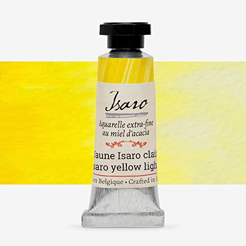 Isaro : Watercolour Paint : 7ml : Isaro Yellow Light