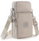 JANKS Kleine Crossbody Taschen für Frauen Mini Handy Geldbörsen mit Crossbody Strap Telefon Geldbörse Umhängetasche Nylon Arm Tasche