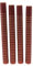 B Blesiya Capsules Thermorétractables De Bouteille De Vin De 100pcs PVC Capsules - 30mm -Bourgogne