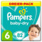 Pampers Baby-Dry Größe 6, 82 Windeln, bis zu 12 Stunden Rundumschutz, 13-18kg