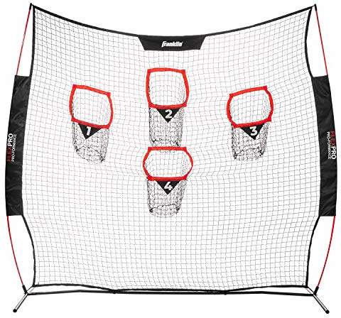 Franklin Sports 8 Foot x 8 Foot Football Accuracy Target – Four Targets – Improve Throwing Skills – Quarterback Training – Football Training