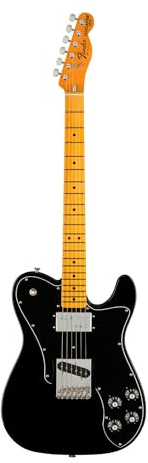 Fender American Vintage II 1977 Custom MN Black - E-Gitarre