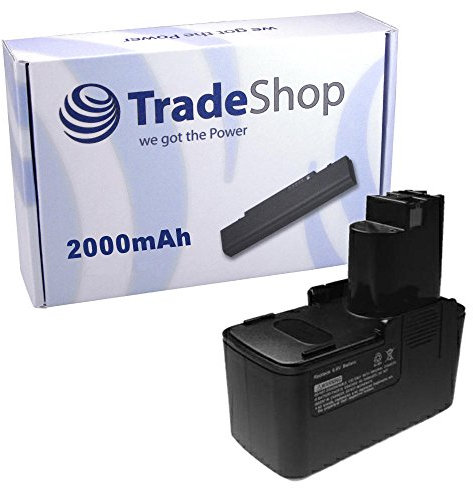 Werkzeug NI-MH Akku 9,6V 2000mAh kompatibel mit Bosch 9.6VES-2 PSB 9.6VPS-2 PSB 9.6VSP-2 PSR 9.6VES PSR 9.6VES-2 Flex FlexBBM596B FlexBS596B SKIL 3000VSRK3100 3100K3105 3105K3109K 31103110K