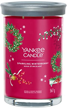 Yankee Candle Sparkling Winterberry Large Tumbler Jar Candle
