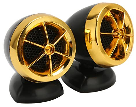 2 Stück Autolautsprecher, Autotürlautsprecher, Auto-Hochtöner, 1200 W Hochtöner, Horn, Musik-Kuppellautsprecher, Lautsprecher für Auto-Audiosystem, 1200 W Hochtöner, Horn,