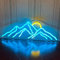 DAKABUKA Insegne al neon con tramonto sulle montagne, per la decorazione della stanza, per camera da letto, parete, luci al neon per casa, feste, matrimoni, decorazioni natalizie, alimentazione USB