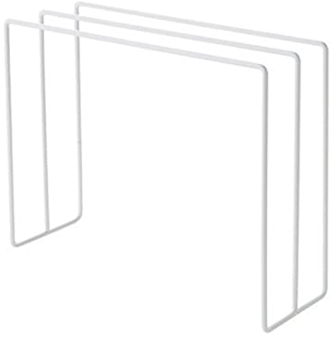 Ausla Kitchen Countertop Dishcloth Drying Rack, Iron Dishcloth Towel Holder,Standing Dish Rag Storage Hanger for Kitchen or Bathroom Sink, Rustproof Iron Material (White)