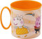 ALMACENESADAN, 5074, Taza apta para microondas, capacidad 265ml, producto reutilizable; (Peppa)