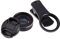 HOMSFOU Obiettivo Macro 4k Per Telefono - 37 Mm 15x/30x 3-6 Cm Obiettivo Per Telefono Cellulare Nero