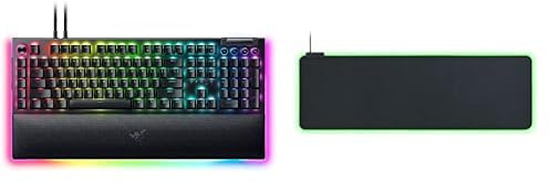 BlackWidow V4 Pro (Green Switch) - UK Layout + Goliathus Extended Chroma
