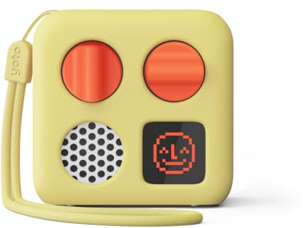 YOTO Mini (2024) + Adventure Jacket Sweet Corn (Jaune) – Boîte à Histoires sans écran pour Enfants, Enceinte Bluetooth Portable, Histoires, Musique et podcasts, Radio, Bruit Blanc, réveil éducatif
