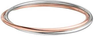 Purelei® Unity Armreif (Bicolor-Mix) Wasserfester Damen Armreif, Eleganter und schlichter Armreif aus Edelstahl, Geschenk für Frauen, in verschiedenen Größen (Bicolor Rosegold, M)