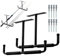Vibhgtf Garage Storage Ceiling Racks, Heavy Duty T-Shaped Garage Storage Rack, Garage Roof Rack,Strong Steel Ladder Hooks, Cycle Rack
