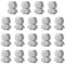 Pack of 19 Cable Glands M20, IP68 Waterproof Cable Grommet, Cable Glands for Outdoor Garden Control Box Junction Box, Plastic Nylon Cable Grommet