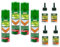 4 x Mitre Fast Adhesive Kit, 50g Superglue and 200ml Activator, 10-Second Bond for Wood Rubber Plastic and MDF