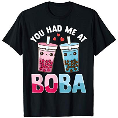 Bubble Tea Boba Milk Lover Ramen K-POP Anime Gift Idea T-Shirt