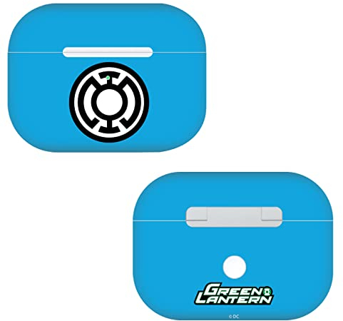 Head Case Designs Offizielle Green Lantern DC Comics Blau Grafiken Vinyl Haut Aufkleber Abziehbild Abdeckung kompatibel mit Apple AirPods Pro