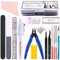 MMOBIEL Kit de 26 Outils de modélisme Gundam, Sets de Bricolage de Loisirs pour la Fabrication de modèles de Niveau Avancé, Réparation et Fixation