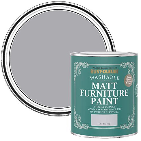 Rust-Oleum Purple Furniture Paint in Matt Finish - Lilac Rhapsody 750ml