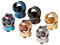 Huacan Tunnel Set 6mm 8mm 10mm 12mm 14mm 16mm 18mm 20mm Tunnels Edelstahl Ohr Plugs 6 Double Flared Klassisch Expander für Frauen Damen Herren 12 Stück
