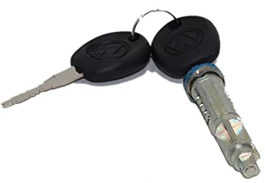 AutOcean Schließzylinder für hintere Heckklappe mit 2 Schlüsseln für VW Transporter T4 Caravelle Euro Van 701829239 701827573 701837061D