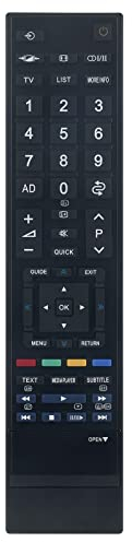 VINABTY-CT-90345-sostituire il telecomando-adatto con Toshiba Regza TV 32SL733 CT90345 32SL733 40SL733 40WL743 46SL733G 47V635D