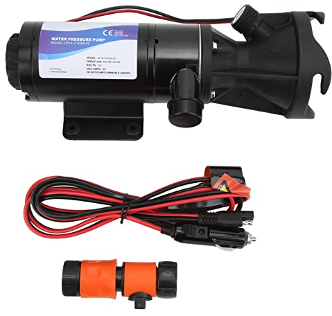 Pompa del Maceratore per Akozon 12V Portatile Processore di Rifiuti D'acqua Pompa Maceratrice Per il Idraulico per per Barche Marine
