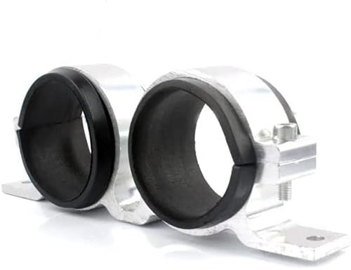 Motorsport Dual Twin Fuel Pump Mounting Bracket 60mm Amplifier Fuel Filter Clip 60mm