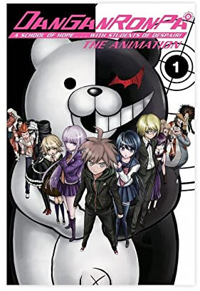 FISH DRAGATE Danganronpa Anime-Poster, 1 Leinwand, Schlafzimmer, Dekoration, Sport, Landschaft, Büro, Raumdekoration, Geschenk, ohne Rahmen, 30 x 45 cm