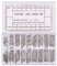 360PCS NUZAMAS Watch Split Pin 6-23mm Watch Band Link Cotter Pin Assortment Stainless Steel Watch Bracelet Pin for Watch Band Repair Kit 1.0mm Dia
